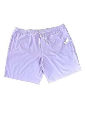 Gap NWT GapFlex 8" Recycled Swim Trunks Pool Shorts XL Lavender